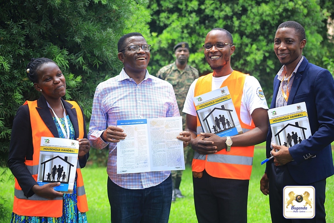 Katikkiro of Buganda actively participates in the Ongoing National Census Program